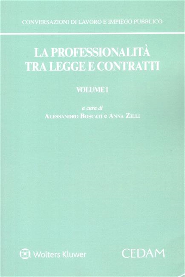 978-8813-387754 Boscati Professionalita Legge Contrat. 1