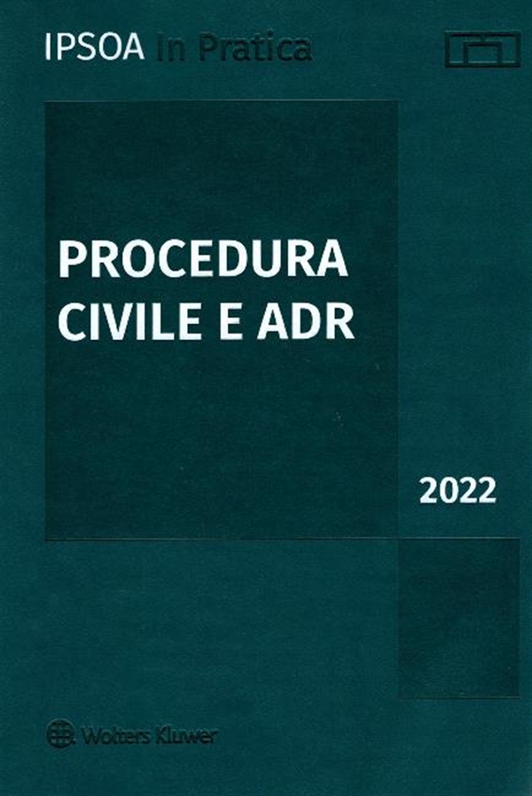 978-88217-79466 Procedura Civile Adr 2022