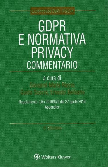 978-88217-79602 Gdpr Normativa Privacy Commentario
