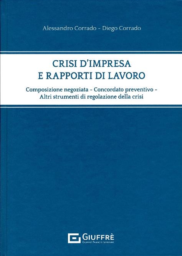 9788828847540 Corrado Crisi Impresa Rapporti Lavoro