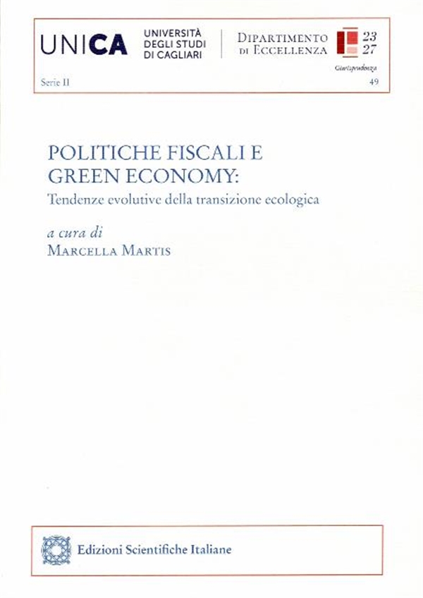 978-88495-54205 Politiche Fiscali Green Economy