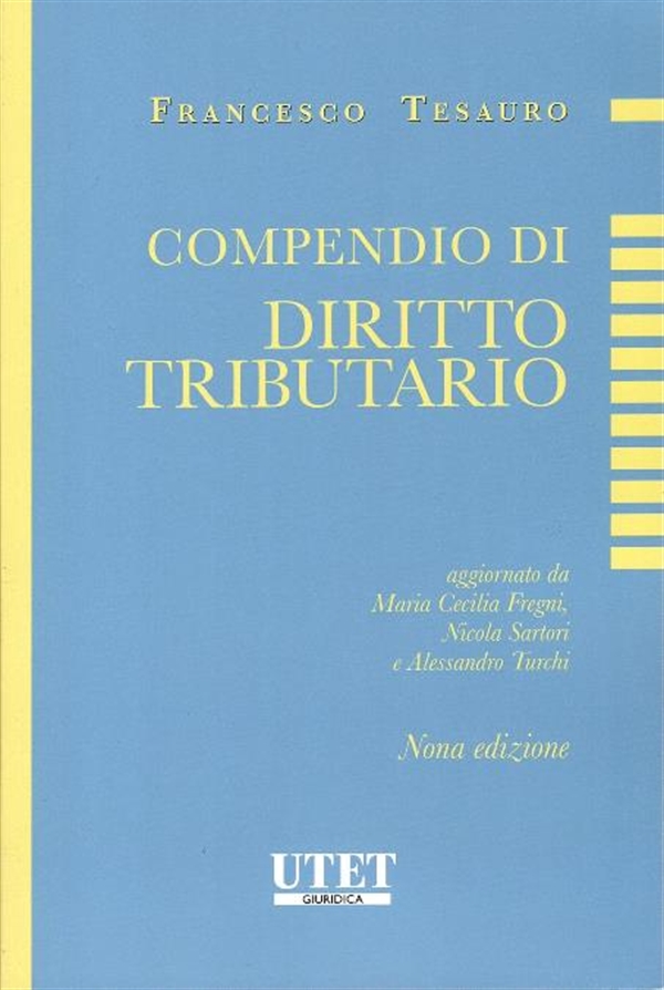 978-88598-25753 Tesauro Compendio Diritto Tributario