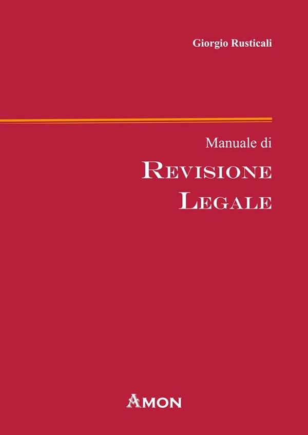 978-886603-1086 Rusticali Manuale Revisione Legale