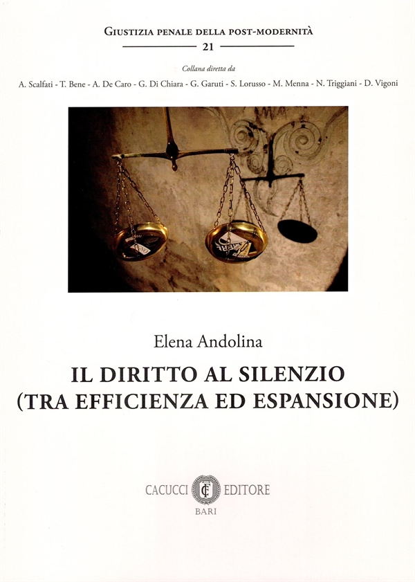 9791259655707 Andolina Diritto Silenzio 9791259655707 Andolina Diritto Silenzio