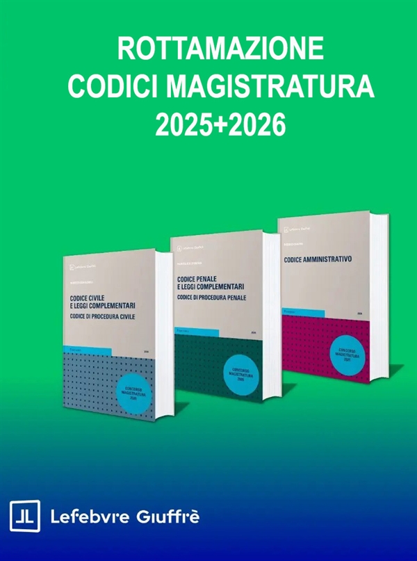 978-8828-004981 Rottamazione Cod. Magistratura 2025-2026 978-8828-004981 Rottamazione Cod. Magistratura 2025-2026