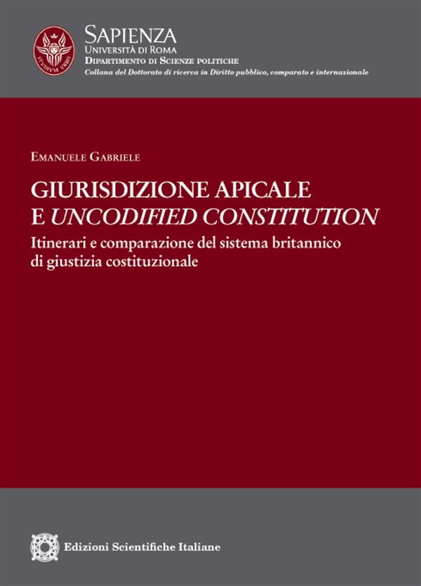 978-88495-61470 Gabriele Giurisdizione Apicale 978-88495-61470 Gabriele Giurisdizione Apicale