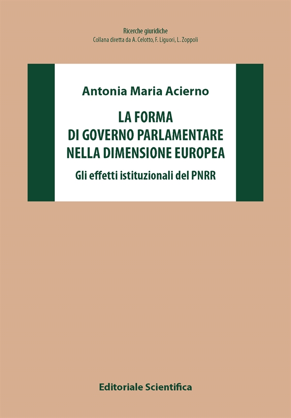 9791223507650 Acierno Forma Governo Parlamentare 9791223507650 Acierno Forma Governo Parlamentare